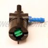 Nozzle reduces dust